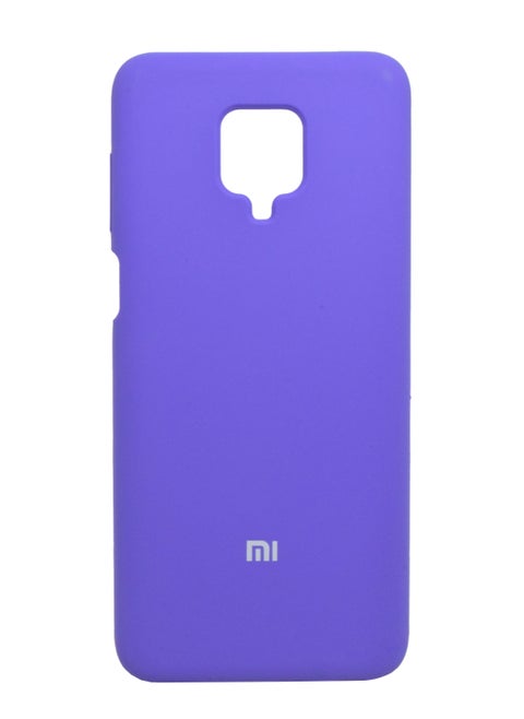 جراب Redmi Note 9S غطاء واقٍ من السيليكون مع بطانة داخلية من الألياف الدقيقة متوافق مع Xiaomi Redmi Note 9S