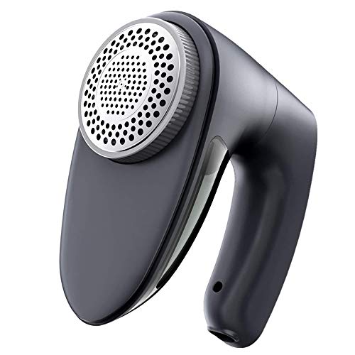 POPCHOSE Fabric Shaver for Clothing, Electric Lint Remover Sweater Shaver to Remove Pilling, Depiller for Clothes, Furniture, Couch, Fuzz with 6-Leaf Blades Extra, Electrostatic Brush - Image 4