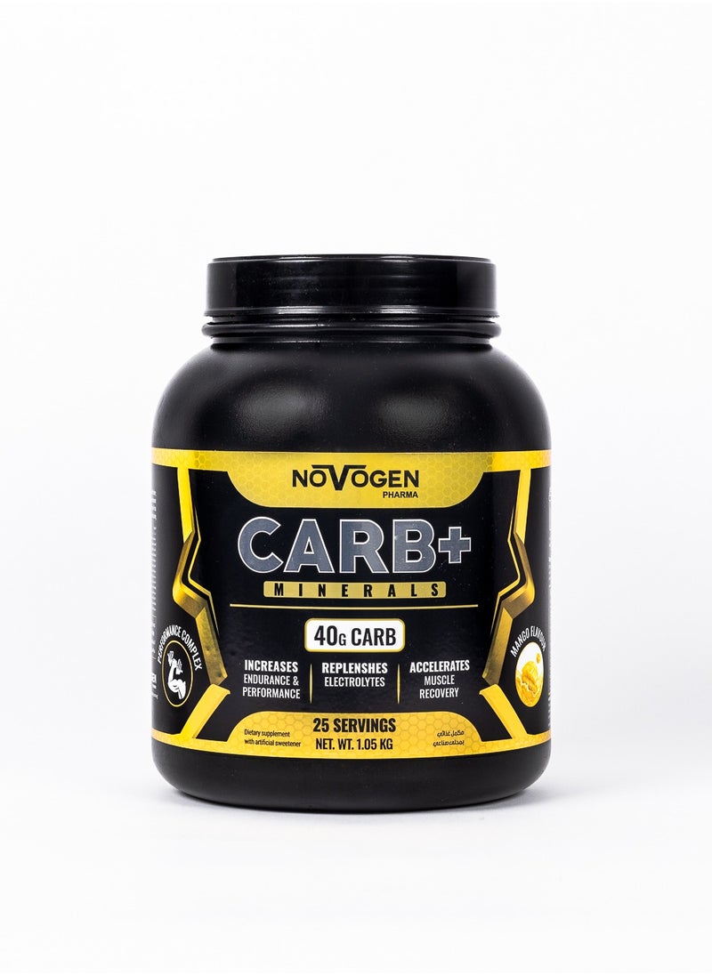 Novogen Carb+ 25 Servings- 1.05 KG- Mango 