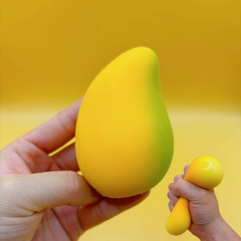 Xin Ying Mango Squeeze Toy Stress Relief Fidget Toy for  Kids - Image 3