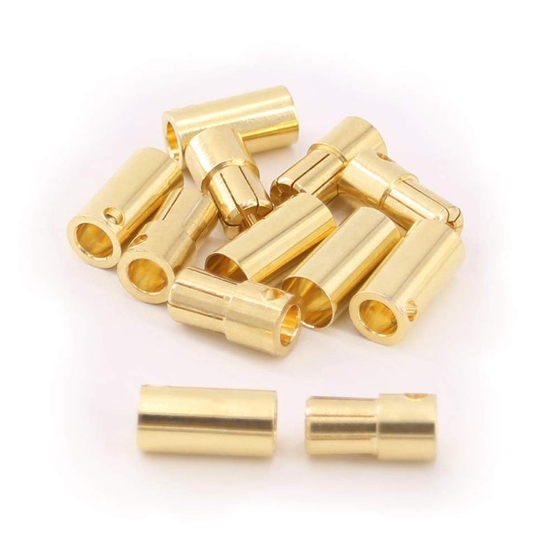 OliRC 6pairs 65mm Gold Plated Male and Female Bullet Banana Connectors Plugs for DIY RC Battery ESC MotorC1186 - Image 3