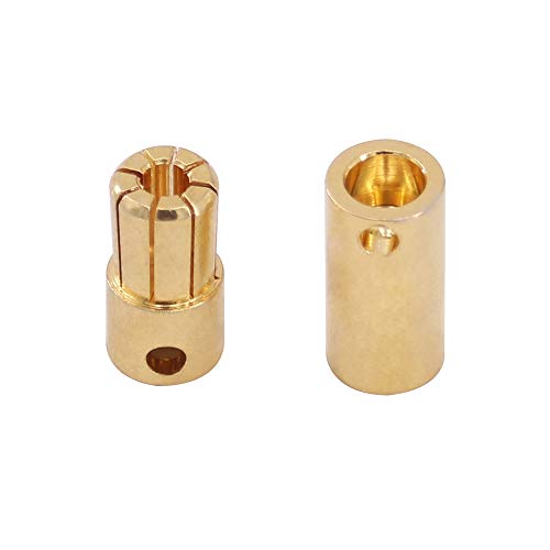 OliRC 6pairs 65mm Gold Plated Male and Female Bullet Banana Connectors Plugs for DIY RC Battery ESC MotorC1186 - Image 5