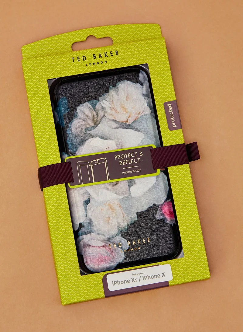 Ted Baker Chelsea Black Mirror Folio Iphone X/XS Case