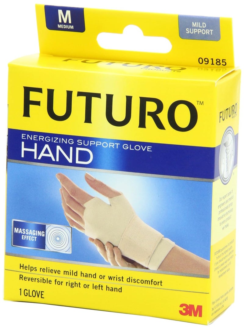 Futuro Energizing Support Glove for Hand and Wrist Relief - Medium Size - Image 5