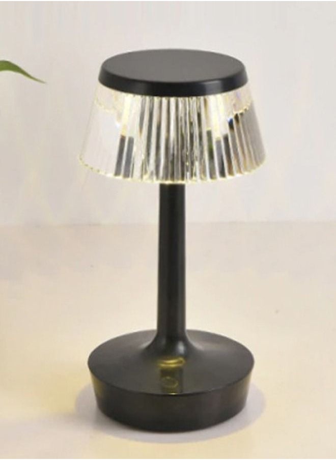LED Night Light Crystal Mushroom Table Lamp