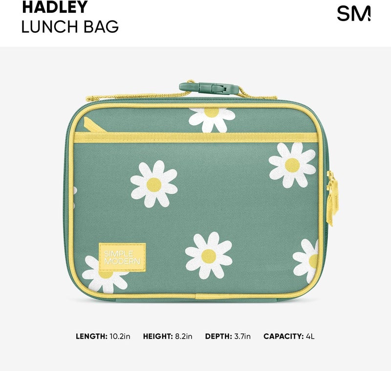 Simple Modern Disney Kids Lunch Box for School | Reusable Insulated Lunch Bag for Toddler, Girl, and Boy | Meal Containers with Exterior  Interior Pockets | Hadley Collection | Mickey Mouse Fun - Image 3