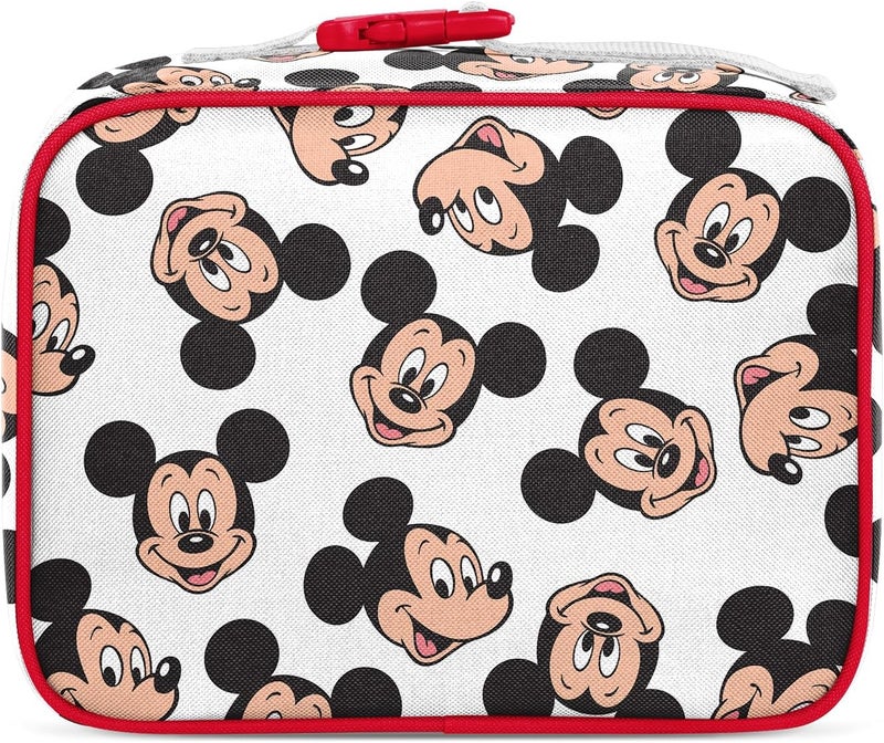 Simple Modern Disney Kids Lunch Box for School | Reusable Insulated Lunch Bag for Toddler, Girl, and Boy | Meal Containers with Exterior  Interior Pockets | Hadley Collection | Mickey Mouse Fun - Image 2