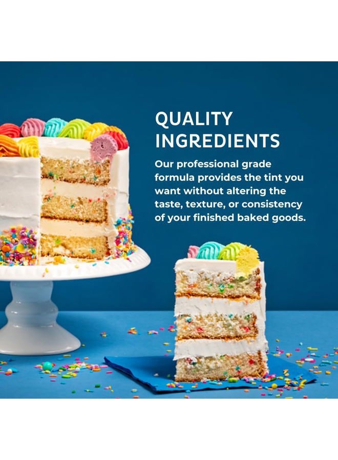 Chefmaster Teal Green Liqua-Gel® Food Coloring | Vibrant Color | Professional-Grade Dye for Icing, Frosting, Fondant | Baking & Decorating | Fade-Resistant | Easy-to-Use | Made in USA | 10.5 oz - Image 4