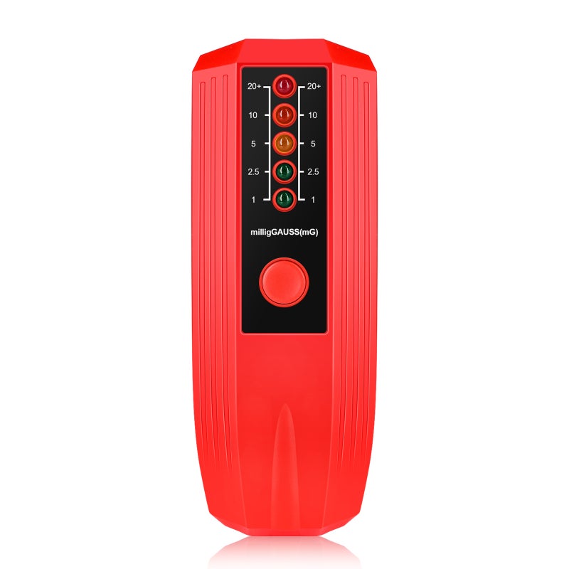 مقياس الحقول الكهرومغناطيسية المحمول (Handheld EMF Meter) - كاشف الإشعاع الكهرومغناطيسي المحمول - كاشف المجال الكهربائي الرقمي للمنزل والمختبر والمستشفى - كاشف إشعاع متعدد الوظائف - Image 1