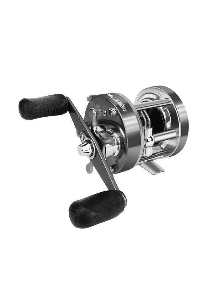 Han Ding Handing Drum Wheel Metal Spool Blackening Special Wheel Lei Qiang Wheel Long Casting Wheel Sea Fishing Boat Fishing Reel 5000 Right Hand - Image 2