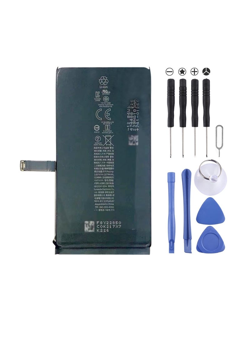 RYN Replacement Battery For iPhone 14 A2863 3279mAh Battery with tool kit - Image 1