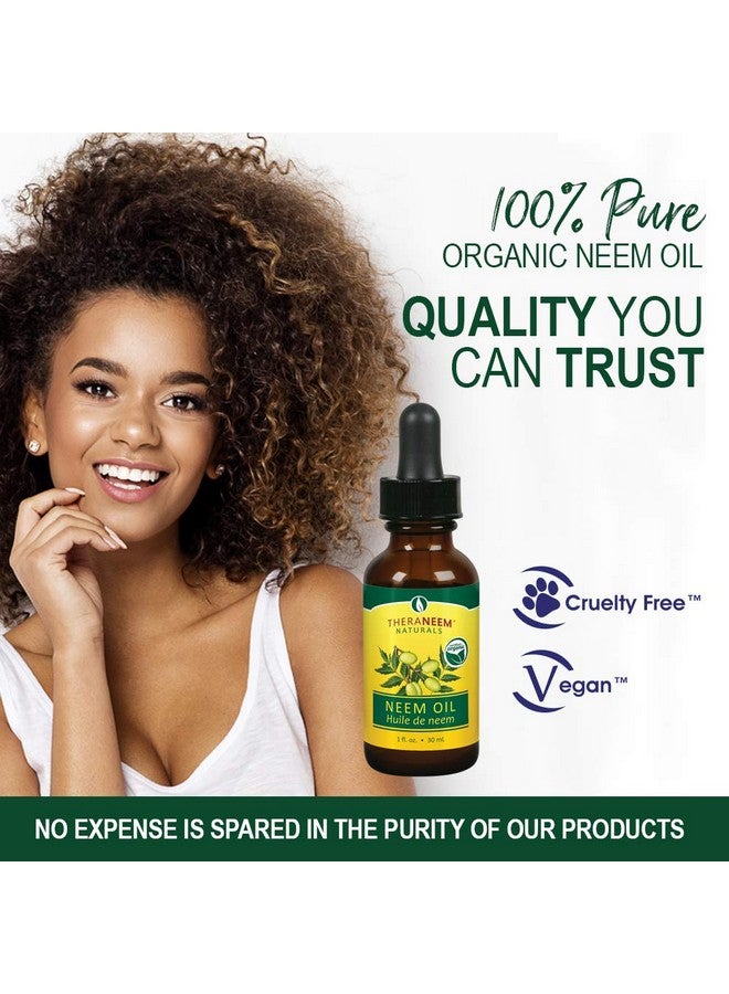 ثيرا نيم زيت بذور النيم من ثيرانيم ناتشورالز | لبشرة وشعر وأظافر صحية وأكثر | زيت بذور النيم عضوي معتمد، نقي ١٠٠٪، غير مكرر، معصور على البارد | ١ أونصة سائلة - Image 4