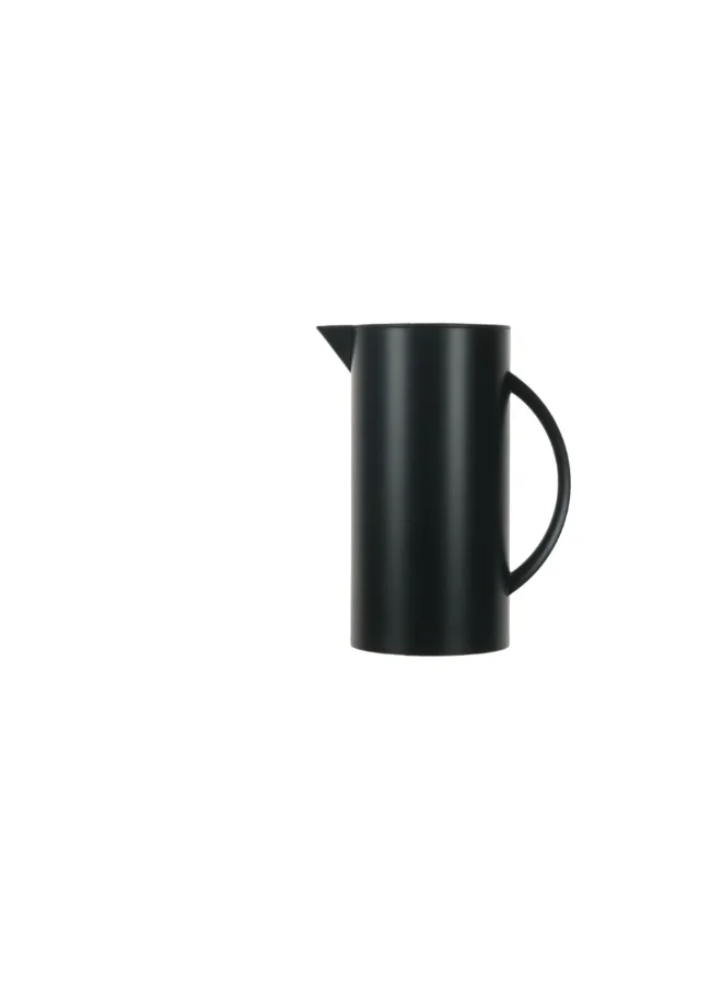 بارفيت قارورة عازلة للحرارة عالية الجودة تصميم عصري قلب زجاج أسود 1 لتر 2319_BLACK