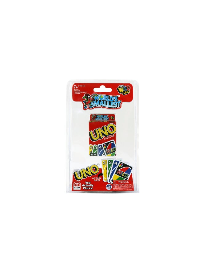 World's Smallest أصغر لعبة أونو في العالم - Image 2