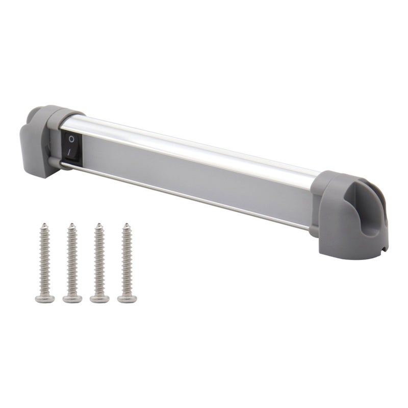 ضوء LED داخلي لمركبات الرحب بالسيارات (RV) متوافق مع جهد 12-24 فولت قابل للدوران بزاوية 180 درجة مع مفتاح - Image 1