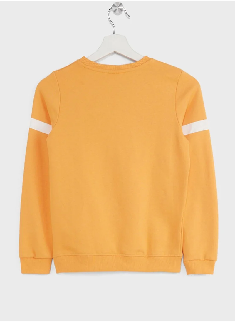 Pinata Girls Colorblock  Sweatshirt And Jogger Set