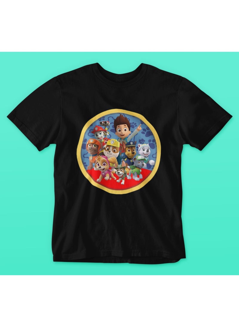 ZOOM Paw Patrol Group Graphic Design For T-Shirt