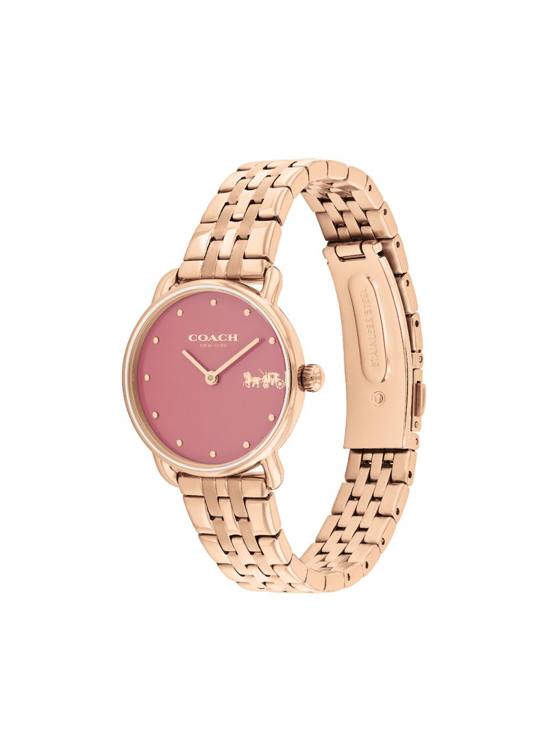 COACH COACH WATCHES ROUND ANALOG WOMEN'S PINK CASE WATCH - 14504444  - Image 1