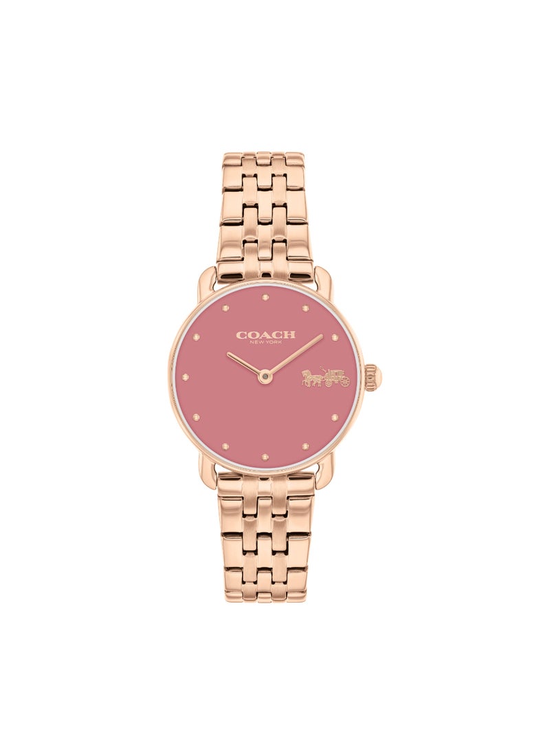 COACH COACH WATCHES ROUND ANALOG WOMEN'S PINK CASE WATCH - 14504444  - Image 2