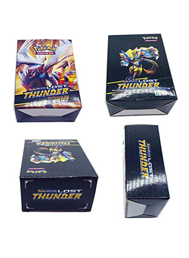 ولف مجموعة بطاقات طاقة للتدريب EX GX MEGA لألعاب بوكيمون من 100 قطعة 35x12سم - Image 2