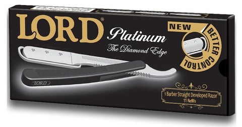 LORD Barber Developed Razor Set Hand And 12 Razor Blades