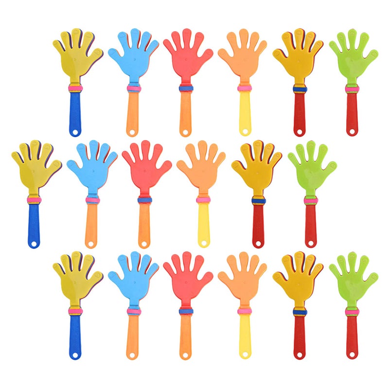 48 pcs Colorful Hand Clappers Noisemakers Cheering Hand Clapper Toy for Sporting Events Parties Celebrations Game Rewards Fiesta Birthday Party Favors - Image 4
