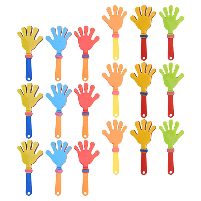 48 pcs Colorful Hand Clappers Noisemakers Cheering Hand Clapper Toy for Sporting Events Parties Celebrations Game Rewards Fiesta Birthday Party Favors - Image 2