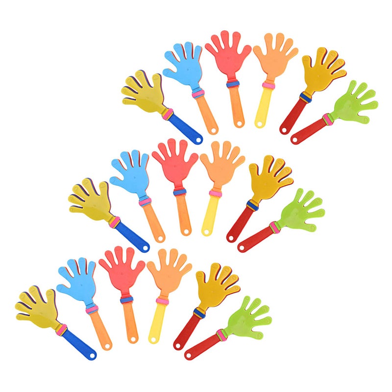 48 pcs Colorful Hand Clappers Noisemakers Cheering Hand Clapper Toy for Sporting Events Parties Celebrations Game Rewards Fiesta Birthday Party Favors - Image 5