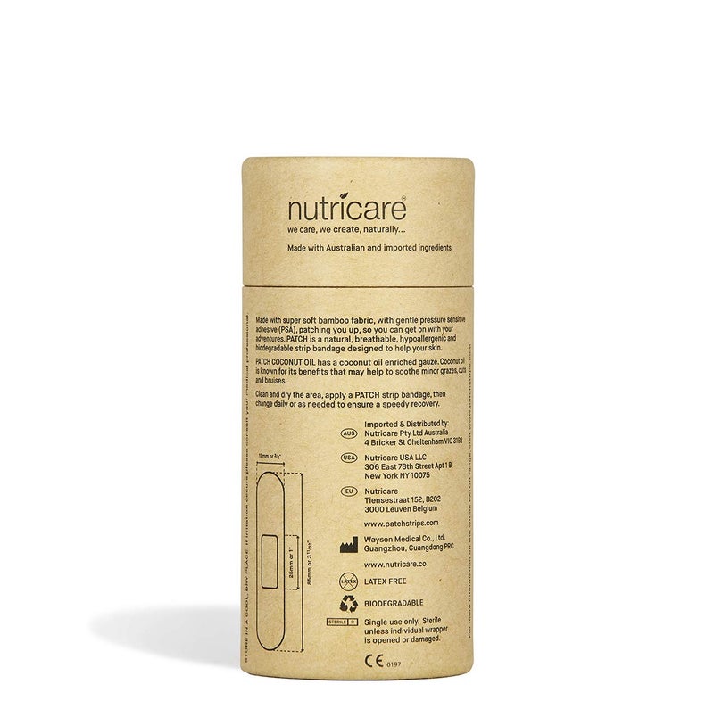 Patch Kids Kid Design (Pandas) Bamboo/Coconut Oil Adhesive Bandage Sterile .75 x 3 25 Container - Image 3