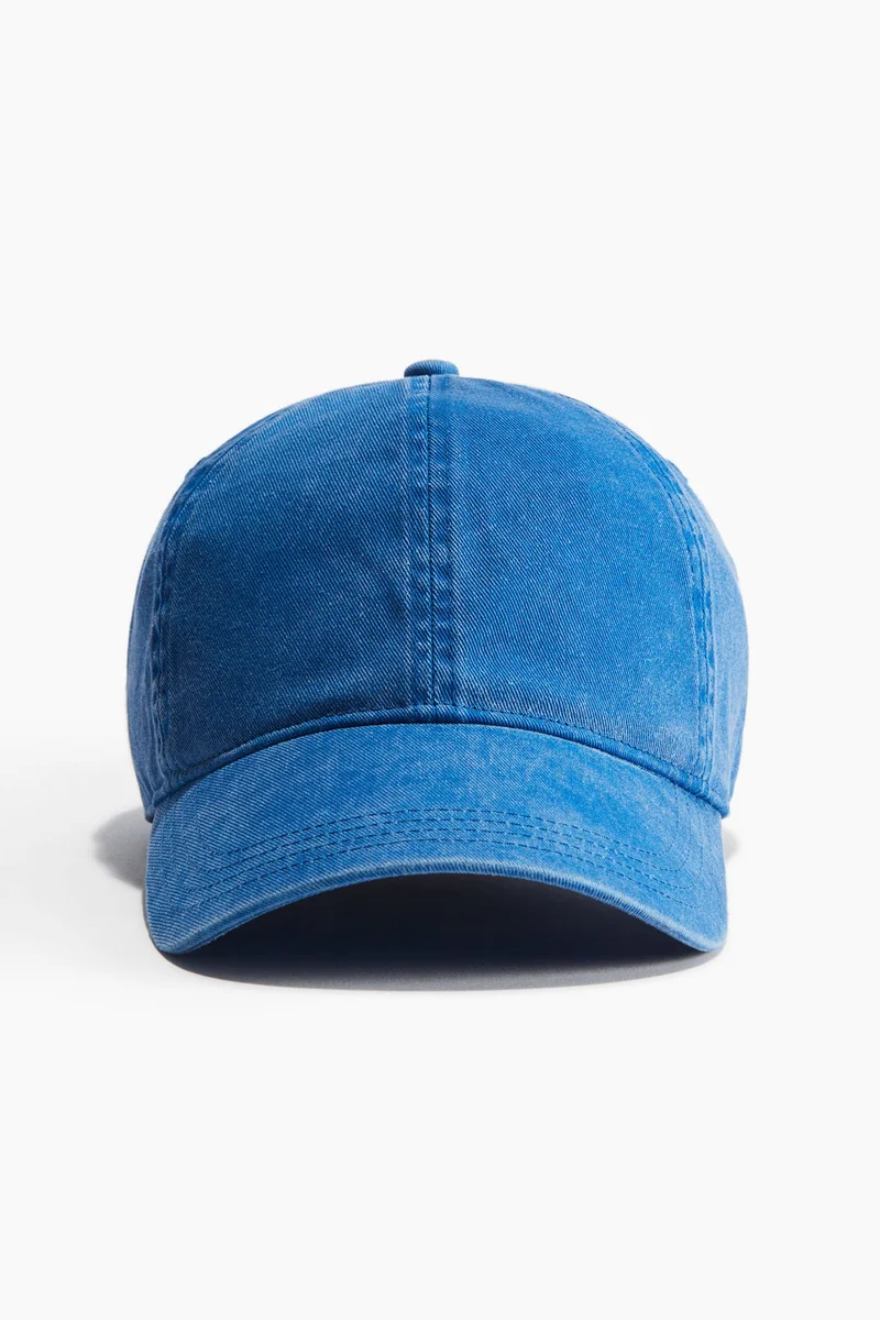 اتش اند ام Motif-detail cotton cap