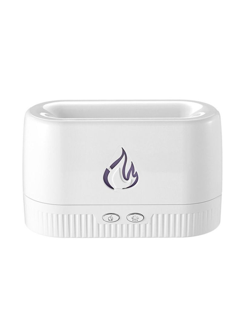 New Flame Air Humidifier Home Electric Ultrasonic Aroma Essential Oil Diffuser Salt Stone LED Light USB Mist Sprayer Gifts - Image 1