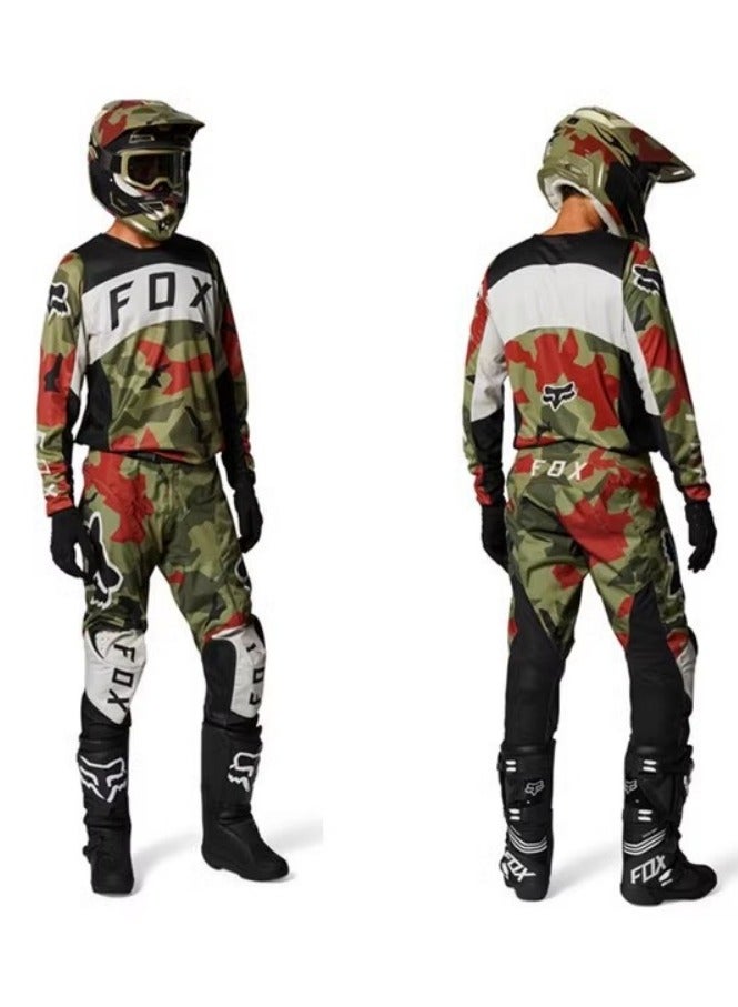 Fox New Type Of Off-road Motorcycle Racing Speed Drop Sunscreen Suit