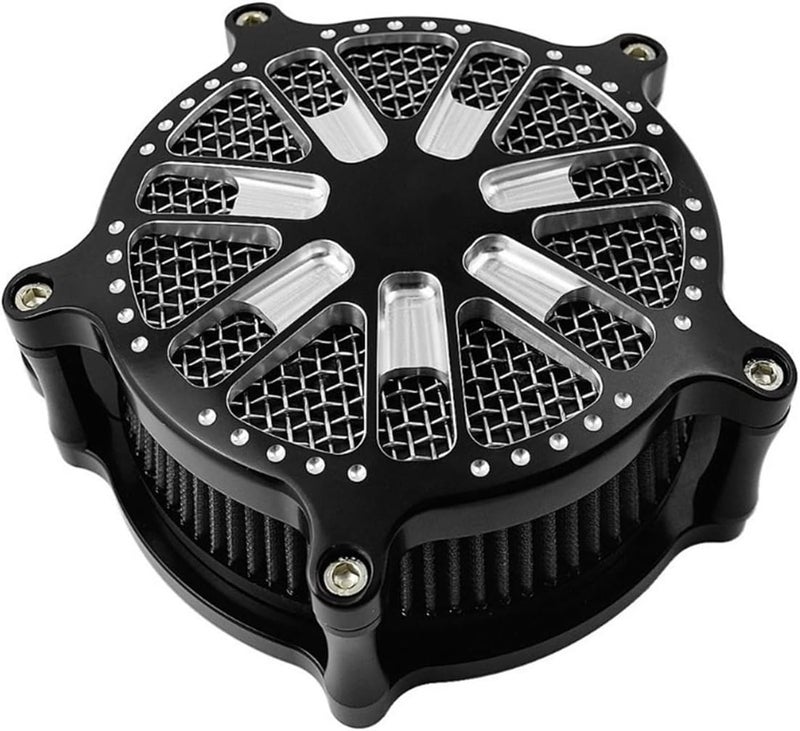 Wivplex Gray Air Filter for Harley Motorcycles - Image 1