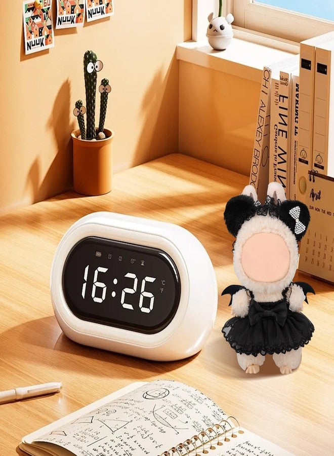 HAPINYOU 2 Pcs Doll Clothes Compatible with 17cm Lububu Clothes, Black Outfit Accessories Sets Include 1 Dress 1 Hairpin for Dolls Premium Outfit (No Doll) - Image 5