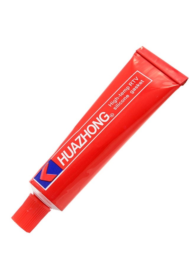 Silicone Sealant - 60g Red - High Temperature RTV Silicone Gasket Maker and Sealant for Engines, Exhaust, and Machinery - Oil Resistant, Flexible, & Durable Sealant for Automotive Repairs - Image 2