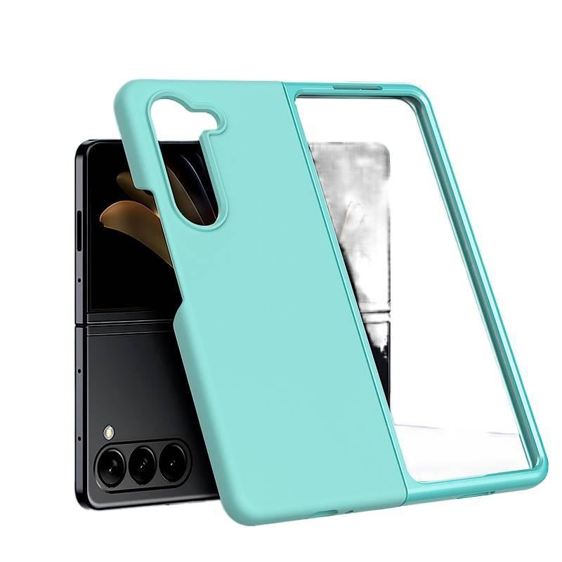 Drop Protection Silicone for Samsung Galaxy Z Fold 4 with Anti Fingerprint and Full Coverage in Pink for Work and School - Image 2