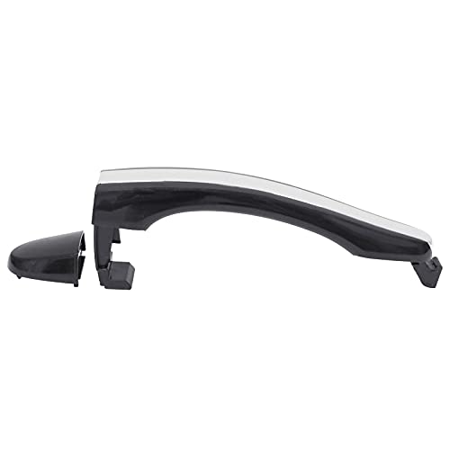 NewYall Chrome Black Rear Left Right Exterior Door Handle for Hyundai Azera 2006-2011 Driver or Passenger Side 826513L000 2651-3L000 - Image 2