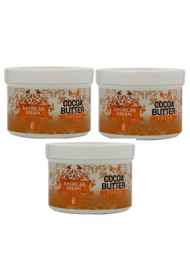 AMERICAN DREAM Cocoa Butter Moisturizer Cream Multicolour Pack Of 3  - Image 1