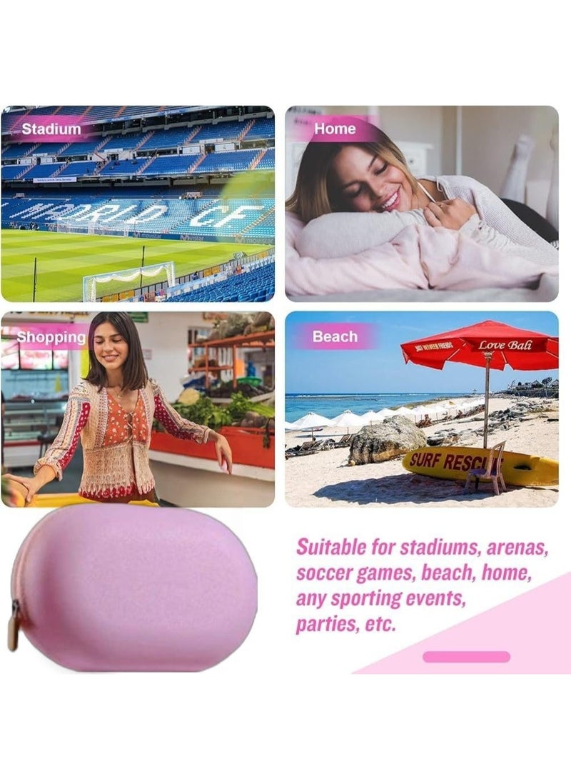 COZIESS حقيبة مستحضرات تجميل مقاومة للماء، حقيبة مكياج سفر محمولة - Image 3