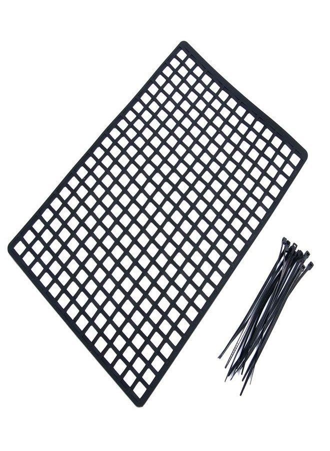 MOHERO RC Rubber Window Net Luggage Net for 1/10 1/8 Axial SCX10 90046 Wraith RC (Black) - Image 2