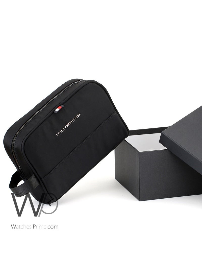 Tommy Icons Tommy Hilfiger Fabri Black Men's Handbag - Image 3