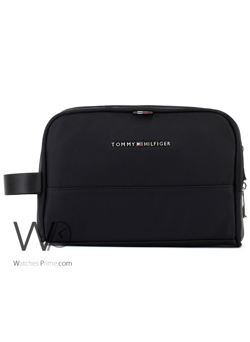 Tommy Icons Tommy Hilfiger Fabri Black Men's Handbag - Image 5