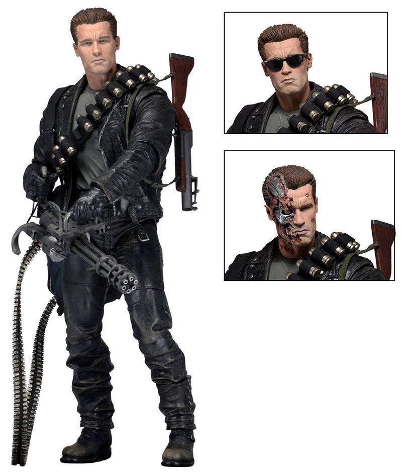 18 سم Terminator 2: يوم الحساب أرنولد شوارزنيجر تمثال PVC (أسود) - Image 2