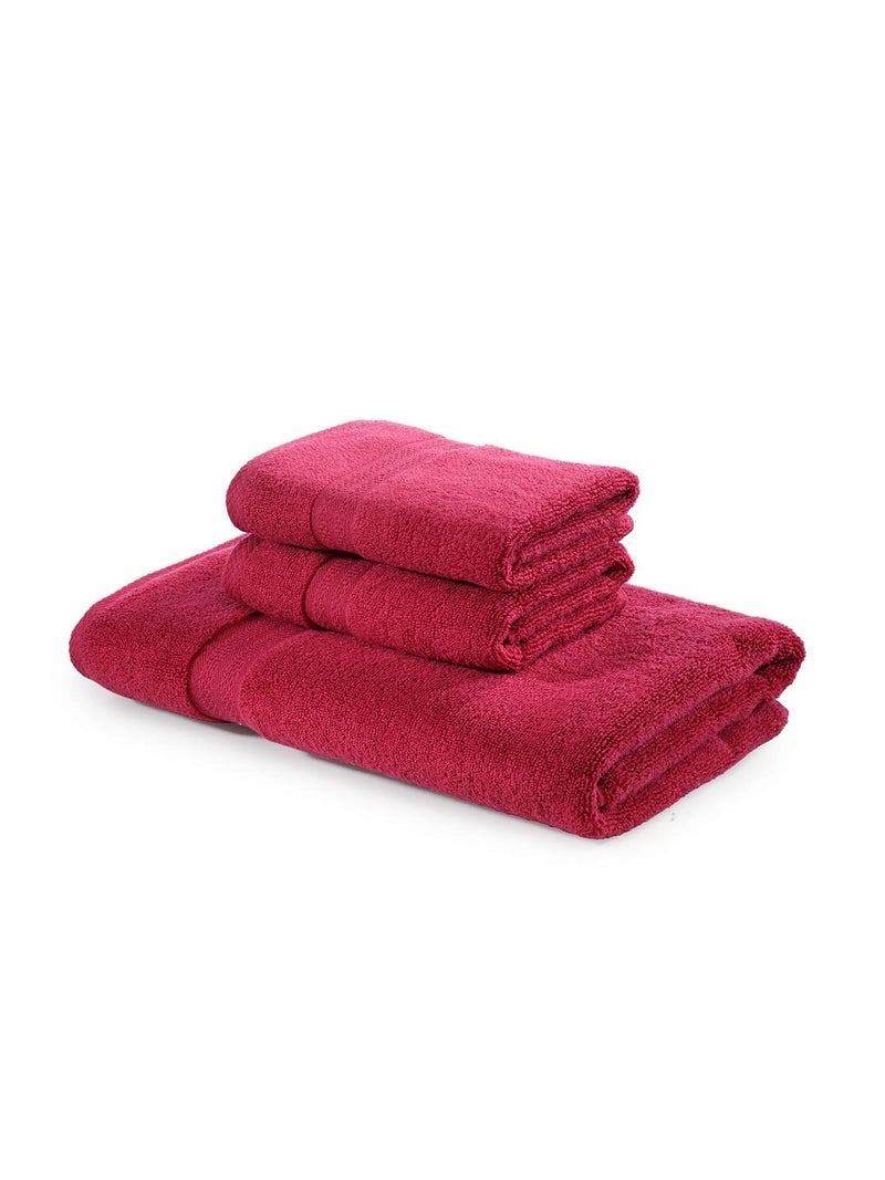 BIANCA 3pc Ultra Soft Zero Twist 100 Cotton Towel 1pc Bath 2pc Hand Paradiso Super Absorbent Fluffy AeroCore Organic Technology for Men Women Gym Kitchen SolidMulti - Image 2
