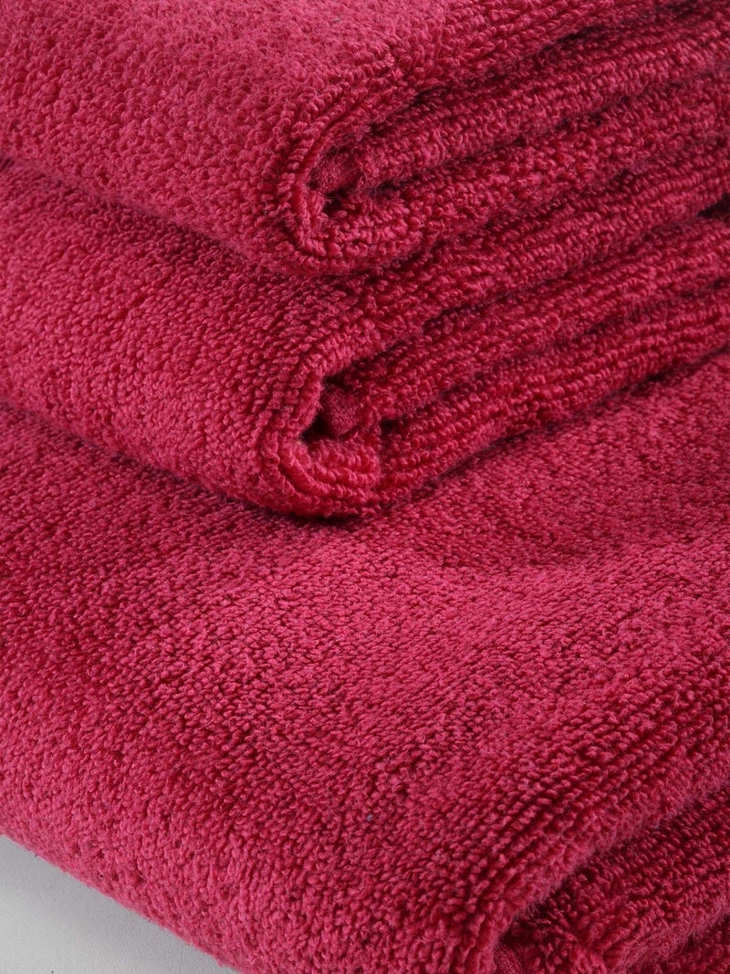 BIANCA 3pc Ultra Soft Zero Twist 100 Cotton Towel 1pc Bath 2pc Hand Paradiso Super Absorbent Fluffy AeroCore Organic Technology for Men Women Gym Kitchen SolidMulti - Image 3