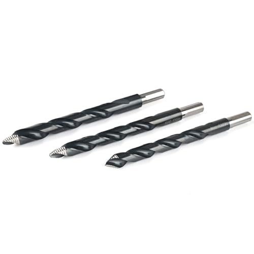 Stark USA 29 Pieces Turbo Step Stepped Point Tip Drill Bit Spiral Shank Set M35 Cobalt Drilling Acrylic Steel Hard Metal 116 to 12 Round Case - Image 3
