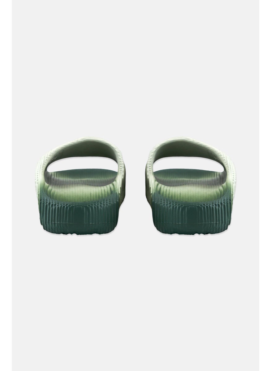 adidas Originals Men Adilette 22 Slip On Slides, Olive  - Image 4