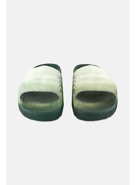 adidas Originals Men Adilette 22 Slip On Slides, Olive  - Image 3