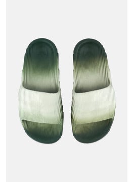 adidas Originals Men Adilette 22 Slip On Slides, Olive  - Image 2