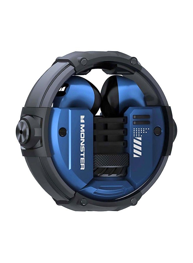 Monster AIRMARS XKT10 Wireless Earbuds Metallic Blue - Image 1